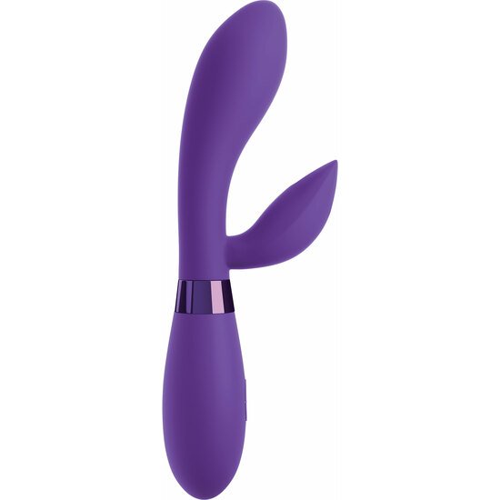 OMG! RABBITS - BESTEVER SILICONE VIBRATOR, PURPLE