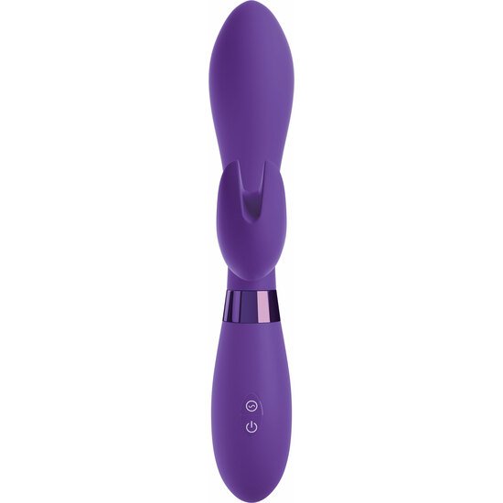 OMG! RABBITS - BESTEVER SILICONE VIBRATOR, PURPLE