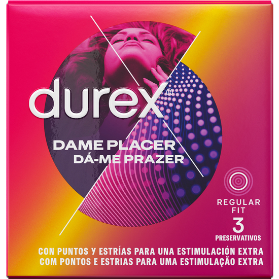 DAME DUREX PLEASURE 3 UDS DUREX