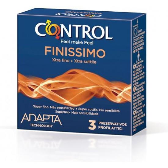 CONDOM CONTROL FINISSIMO ORIGINAL 3 UNITS CONTROL