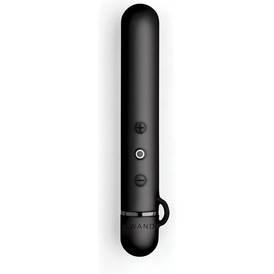 Le Wand Baton - Silicone Mini Vibrator - Black