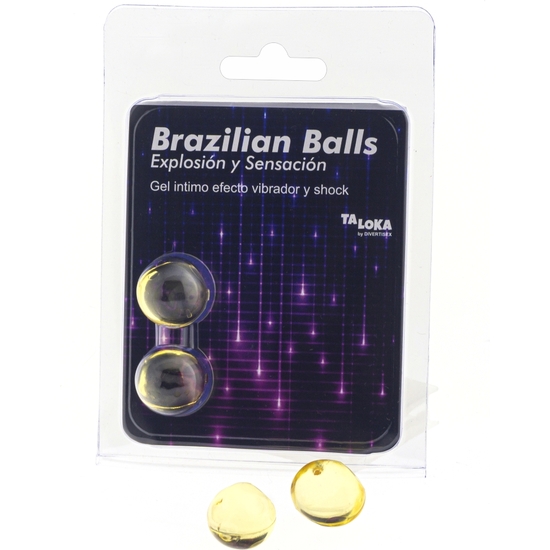 Brazilian Balls Explosion Of Aromas Gel Exciting Gel Vibrator And Shock Effect