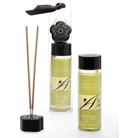 Extase Sensuel Warming Massage Oil With Pheromones Mojito