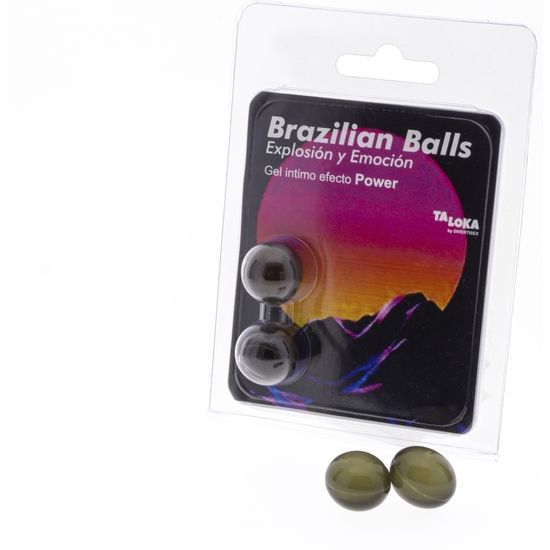 BRAZILIAN BALLS EXPLOSION OF AROMAS EXCITING GEL POWER EFFECT DIVERTY SEX