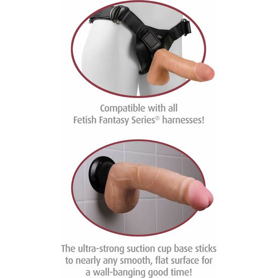 REAL FEEL DELUXE VIBRATOR NUM 3 BLACK