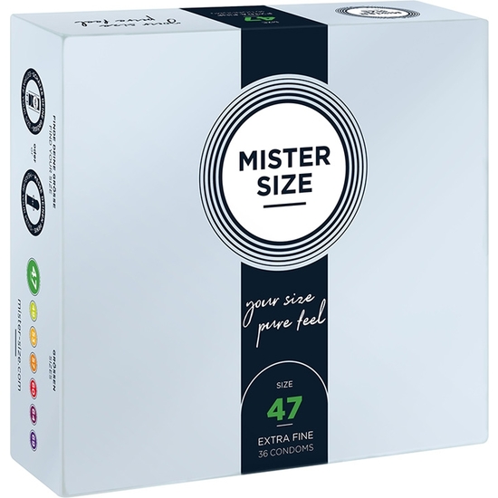 MISTER SIZE 47 (36 PACK) - EXTRA FINE