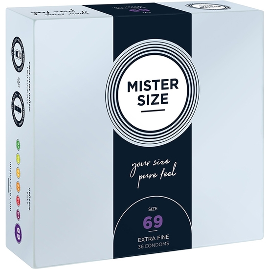 MISTER SIZE 69- EXTRA THIN CONDOMS (36 PACK)