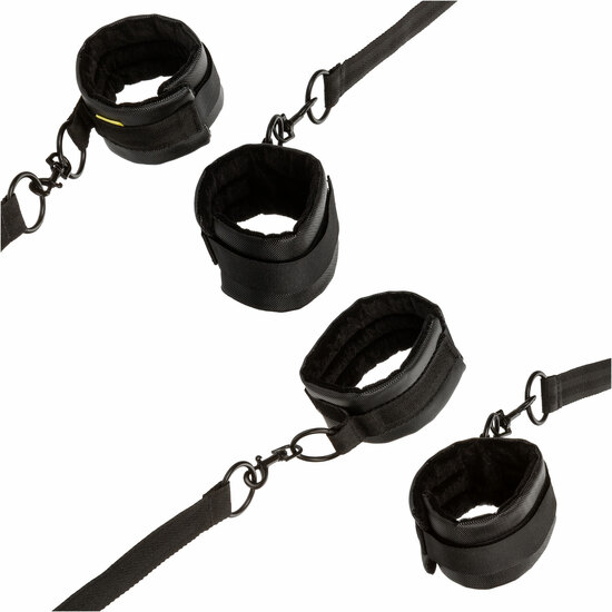 BED TIES - BOUNDLESS BED RESTRAINT - BLACK
