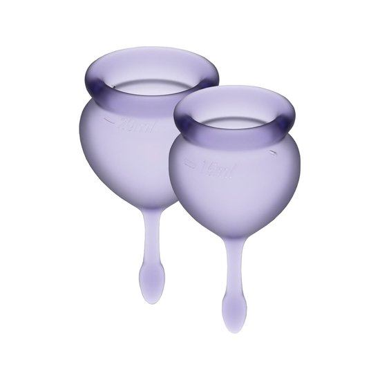 Buy Satisfyer Feel Good Menstrual Cup - Purple Satisfyer Feel Good Menstrual Cup - Purple