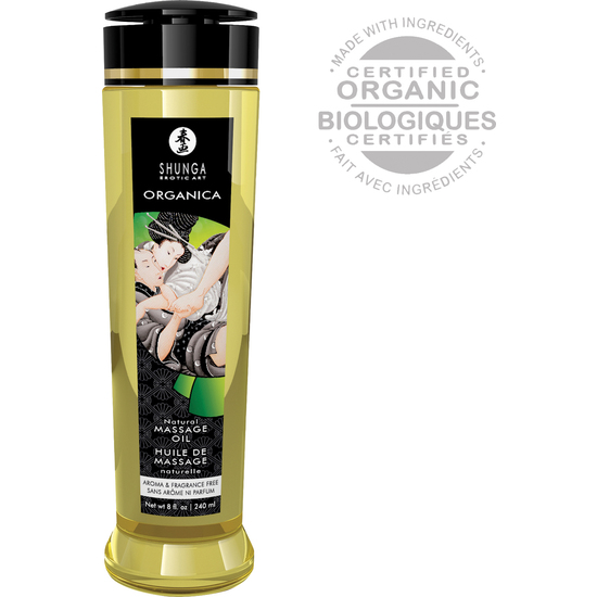 Shunga Organic Erotic Massage Edible Oil