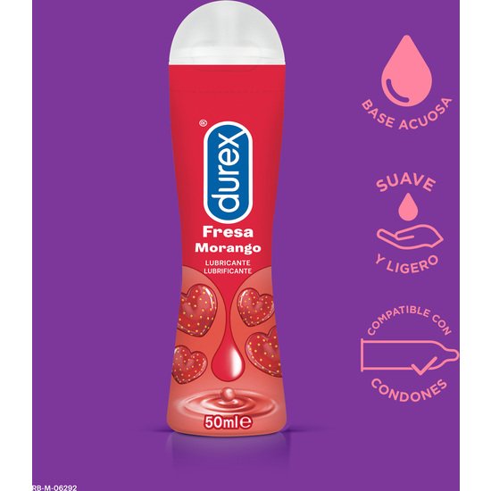 DUREX PLAY STRAWBERRY MORANGO 50ML