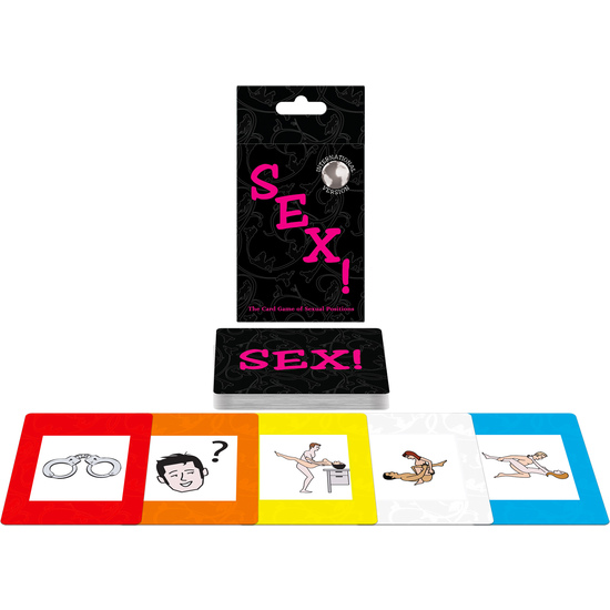 SEX! CARD GAME WITH SEXUAL POSITIONS KHEPER GAMES
