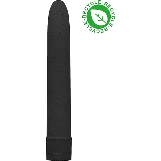 17cm Vibrator - Biodegradable - Black