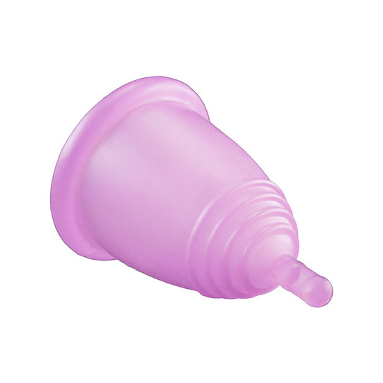 Extra Large Pink Soft Nipple Menstrual Cup