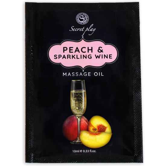 Single Dose Peach & Cava Massage Oil