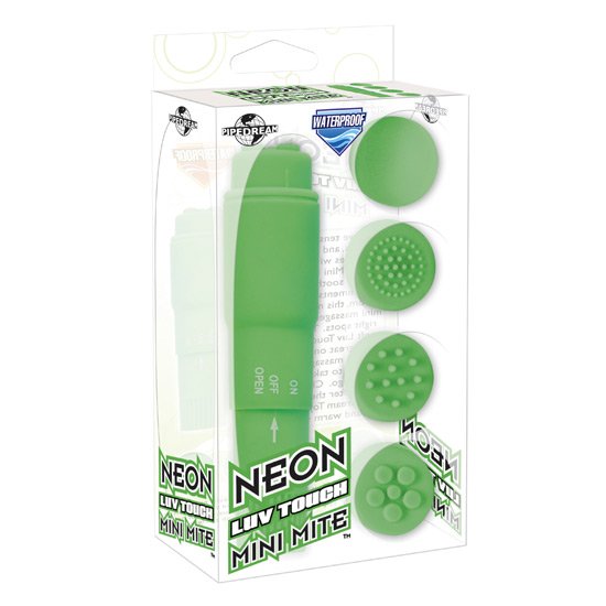 NEON LUV TOUCH MINI MASSAGER GREEN