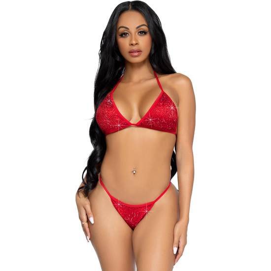 Phoenix Bikini Set - Red