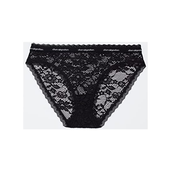 PACK 2 BLACK / BLUE LACE BIKINIS