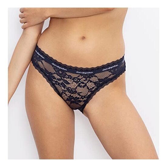 PACK 2 ANTHRACITE / GARNET LACE BIKINIS