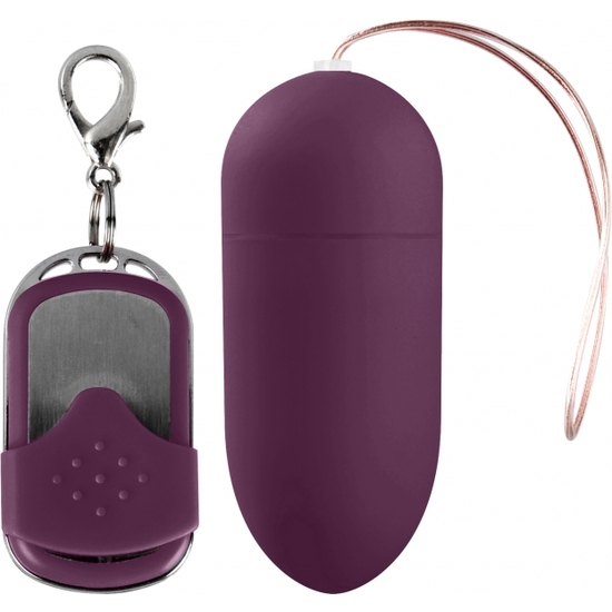 VIBRATING EGG 10 SPEED LARGE LILAC REMOTE CONTROL