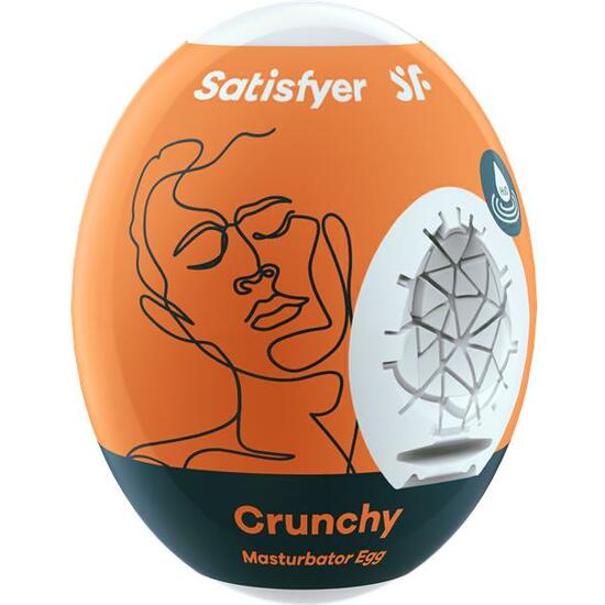Satisfyer Egg Single Crunchy Masturbator