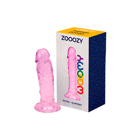 Wooomy Zooozy - Jelly Penis 13.2 Cm - Pink