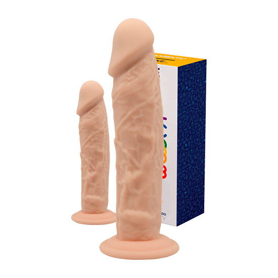 WOOOMY MIKE - DOUBLE DENSITY SILICONE PENIS 19.3 CM