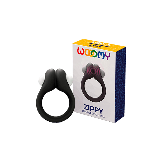 WOOOMY ZIPPY RING WITH VIBRATING BULLET