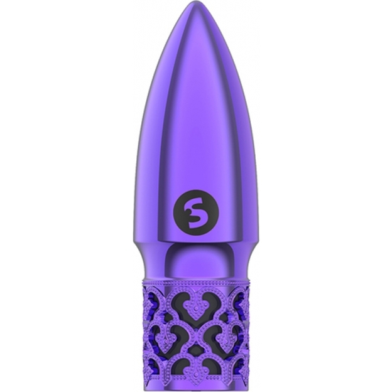 Glitter - Rechargeable Abs Bullet - Purple