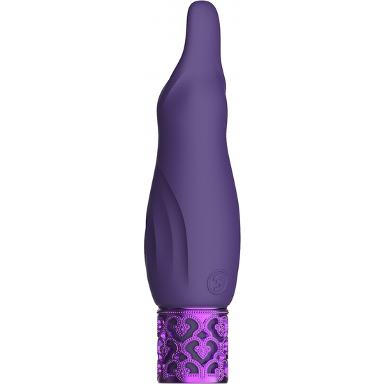 Sparkle - Rechargeable Silicone Bullet - Purple