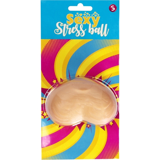 STRESS BALL IN THE SHAPE OF TESTICLES