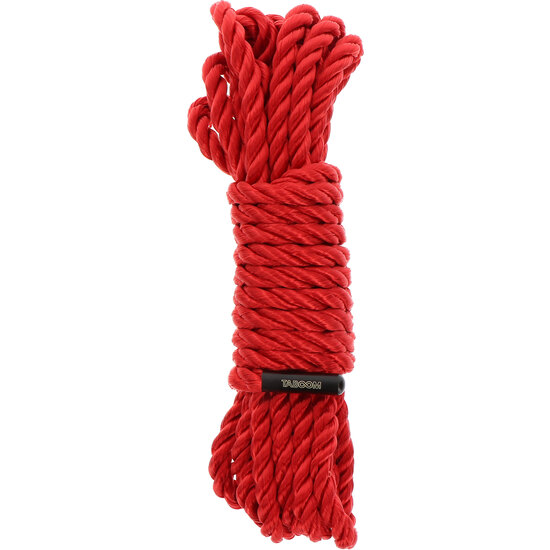 Taboom Bondage Rope 5 Meters 7 Mm - Red