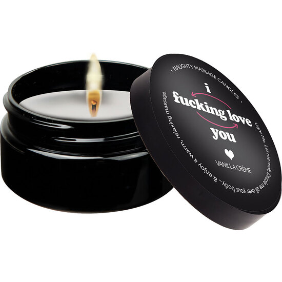 MINI MASSAGE CANDLE 56 GR IF*CKING LOVE YOU