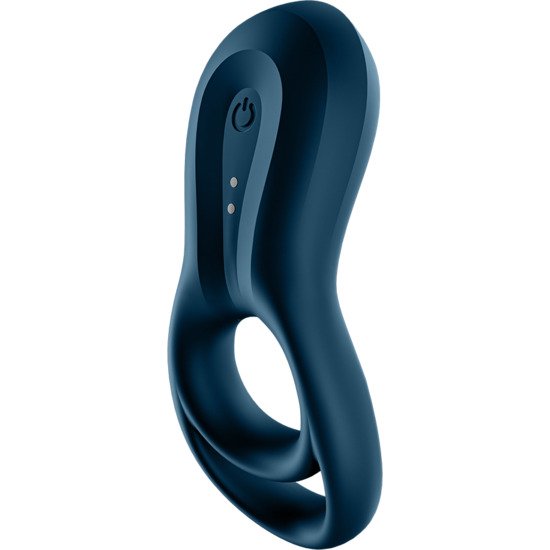 Buy Satisfyer Epic Duo Vibrating Ring With App - Blue Satisfyer Epic Duo Vibrating Ring With App - Blue