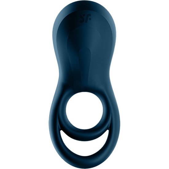 SATISFYER EPIC DUO VIBRATING RING WITH APP - BLUE