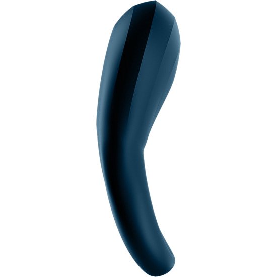 SATISFYER EPIC DUO VIBRATING RING WITH APP - BLUE