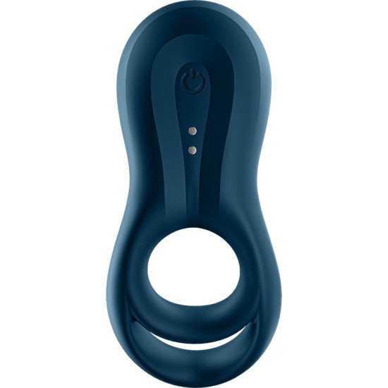 SATISFYER EPIC DUO VIBRATING RING WITH APP - BLUE