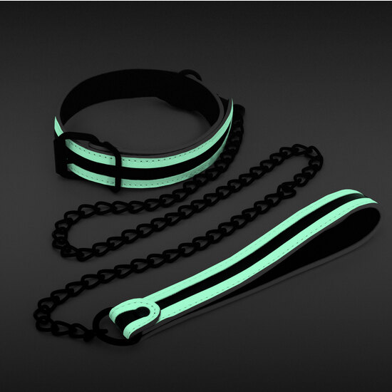 GLO BRIGHT NECKLACE AND LEASH