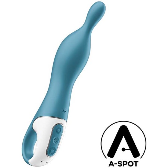 Buy Satisfyer A-mazing 1 A-point Vibrator - Blue