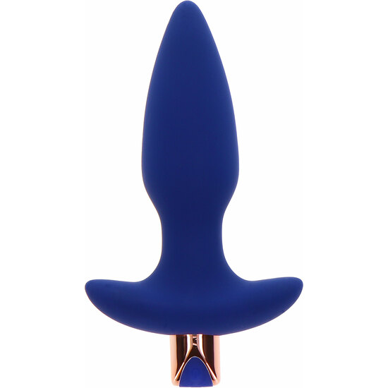 The Sparkle Buttplug With Vibrator With Remote