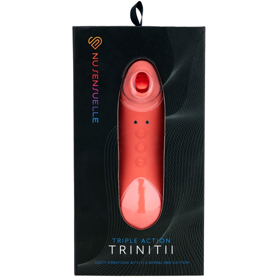 TRINITII 3IN1 VIBRATING TONGUE - ORANGE