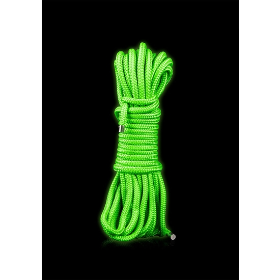 OUCH! - NEON GREEN ROPE - 10M/16 STRINGS - GLOW IN THE DARK