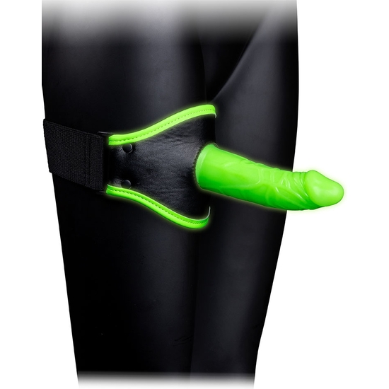 OUCH! - THIGH STRAP-ON HARNESS - GLOW IN THE DARK