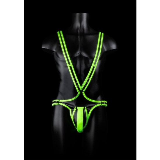 OUCH! -BODY HARNESS - GLOW IN THE DARK