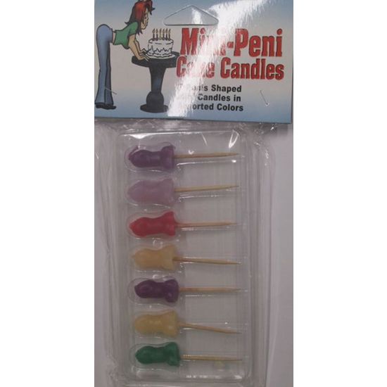 MINI WHISTLE CANDLES WITH SKEWER DIVERTY SEX