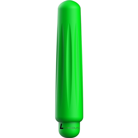Delia - Bullet Vibrator - Abs Bullet With Silicone Sleeve - 10-speed- Green