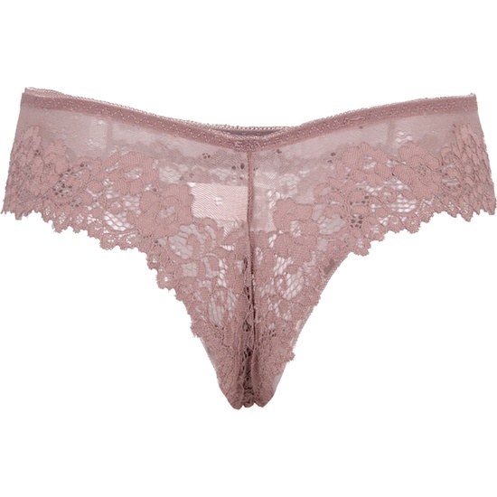 SEXY PINK FLORAL LACE PANTIES