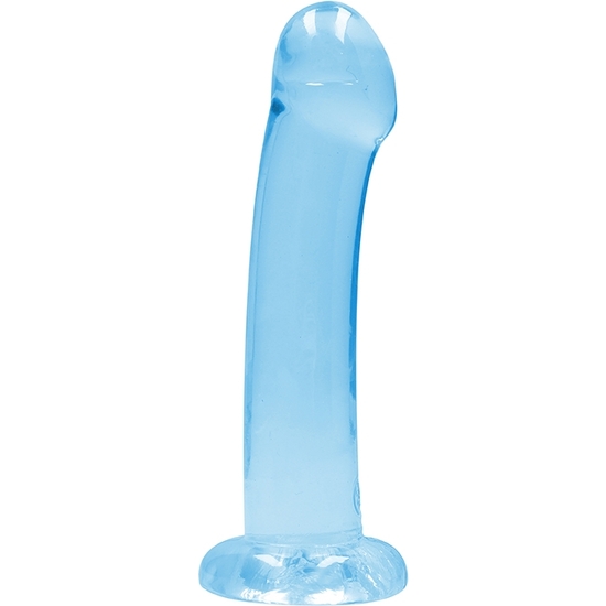 Realrock - Dildo For Anal And Vaginal Use - 6.7/ 17 Cm - Blue