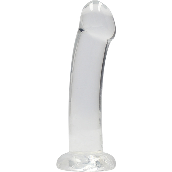 Realrock - Dildo For Anal Use And Vaginal Use - 6.7/ 17 Cm - Transparent