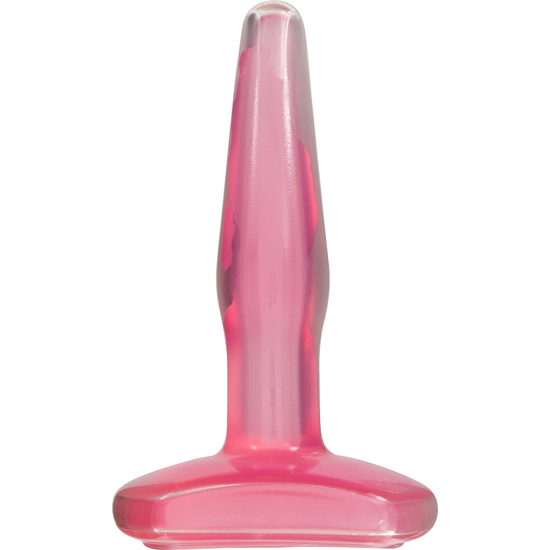 Crystal Jellies Small Pink Anal Plug